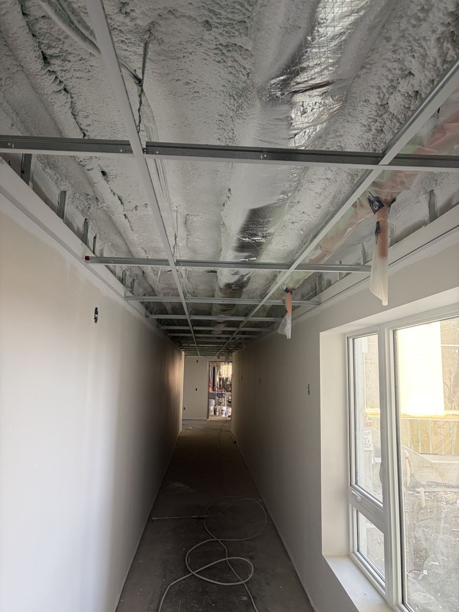 Supplied Performance Spray Insulation project photograph